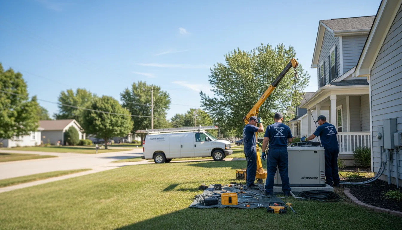 Generator Installation in North English, IA near me
